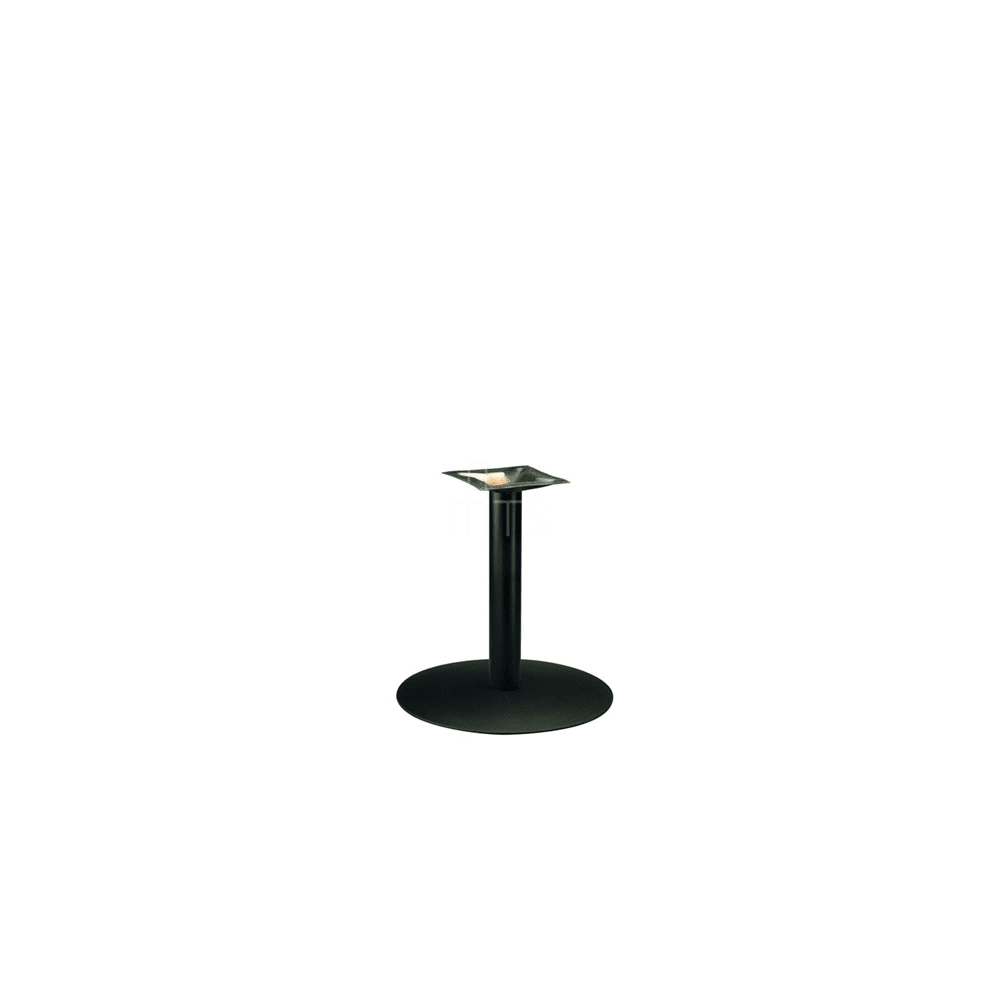 MTS CI Round Series 28" Table Base, Black Wrinkle